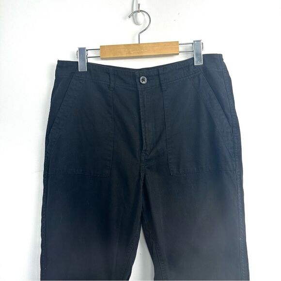 Aritzia Golden By TNA Cotton Lyocell Blend Joggers Black Sz 6 - Picture 2 of 14